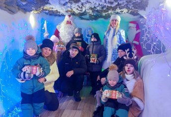 Новогоднее настроение для детей из семей участников СВО